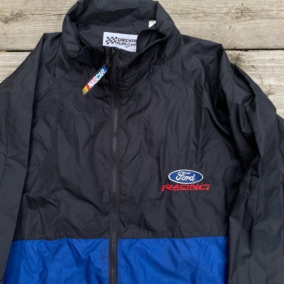 Vintage 90s Ford Racing NASCAR Jacket XL - Picture 2 of 9